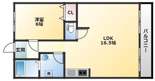 ノーブル国分の物件間取画像